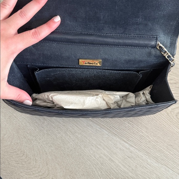 Talbots Quilted Leather Bag - Picture 3 of 6